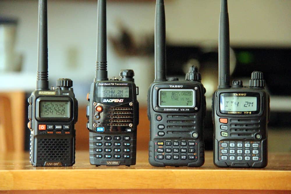 Ham Radio Comparison UV-3R+, UV-5RA, VX-7R, and VX-6R - b3n.org