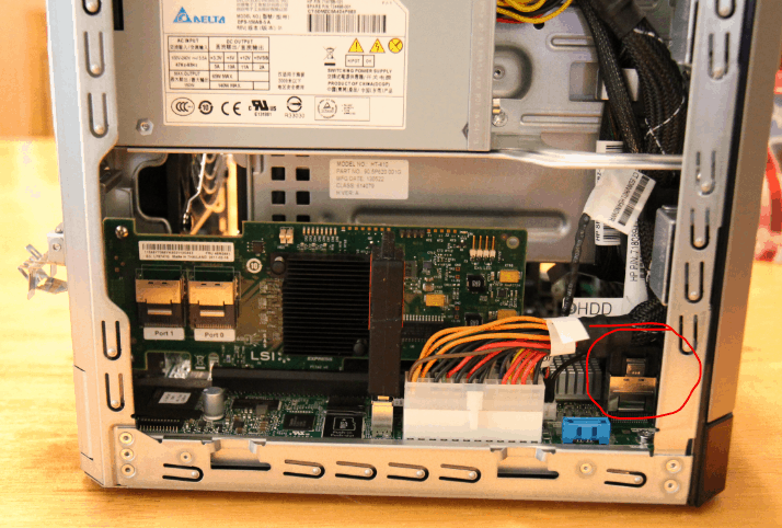 M1015 HBA In the HP Gen8 Microserver - b3n.org