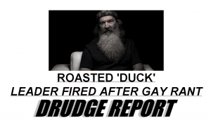 drudge report duck dynasty