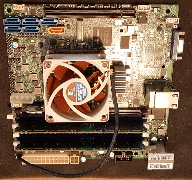 60MM Noctua FAN on X10SDV-F