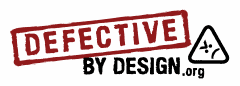 Defective By Design Logo