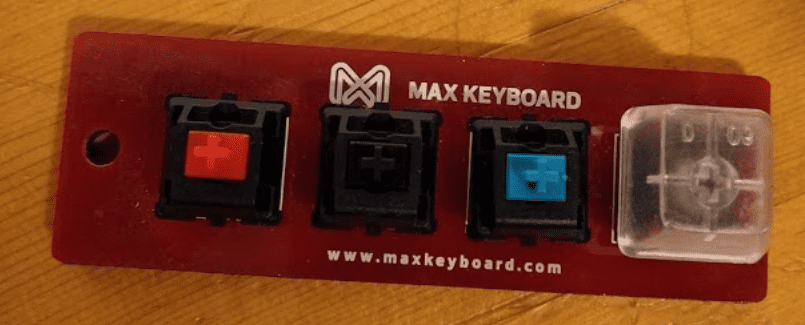 Max keyboard tester