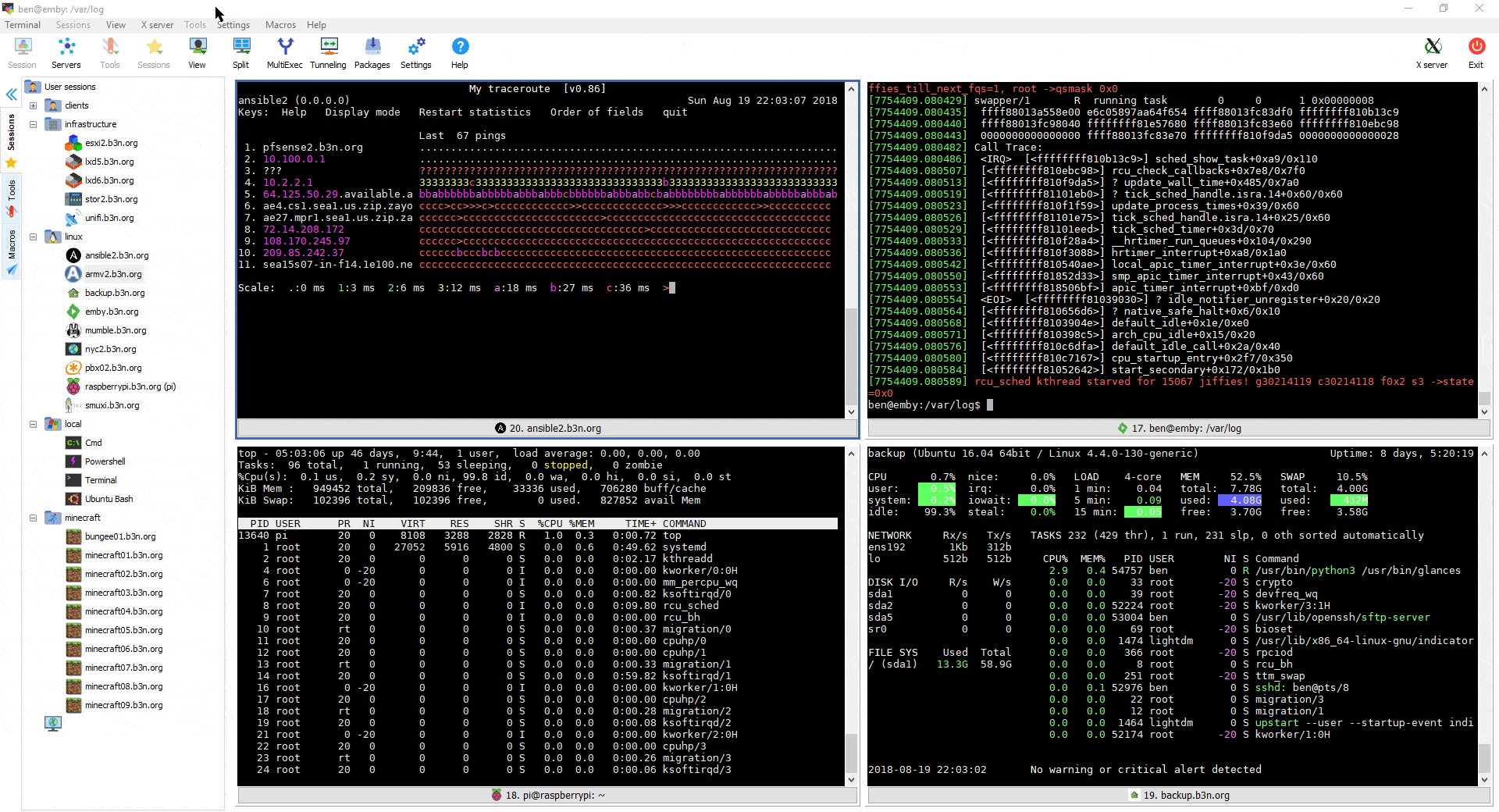 ssh mobaxterm