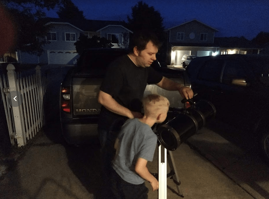 Setting up a Telescope