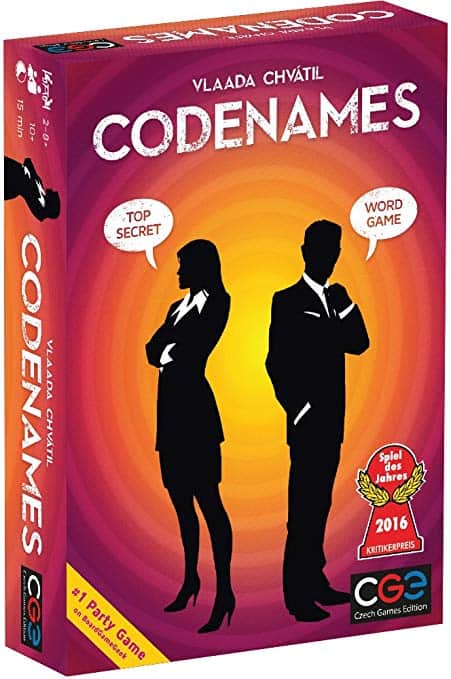 Code Names Board Game