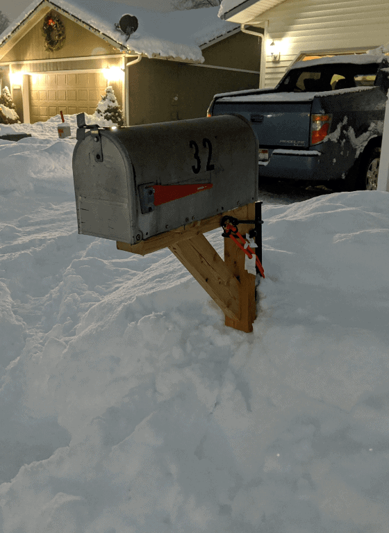 Snowplow Proof Mailbox