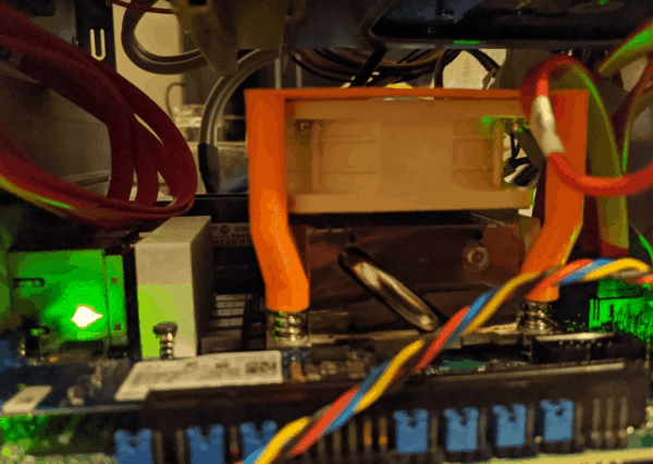 3D Printed CPU Fan Holder with Noctua