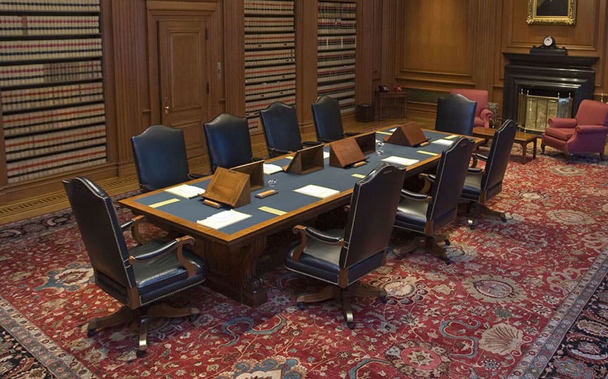 Supreme Court Conference Table