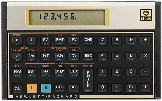 HP12C Financial Calculator