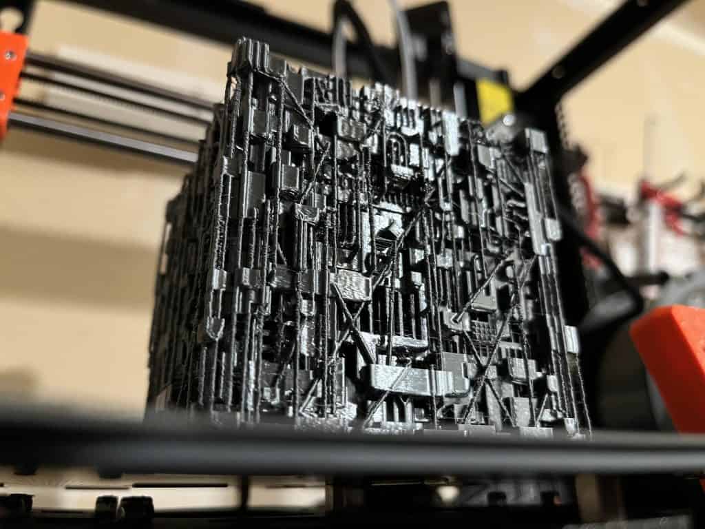 3D Printed Borg Cube