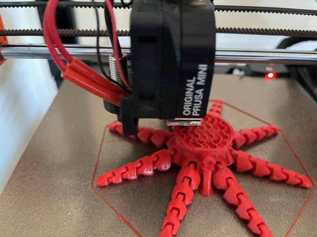Almost finished 3D Printed Octopus