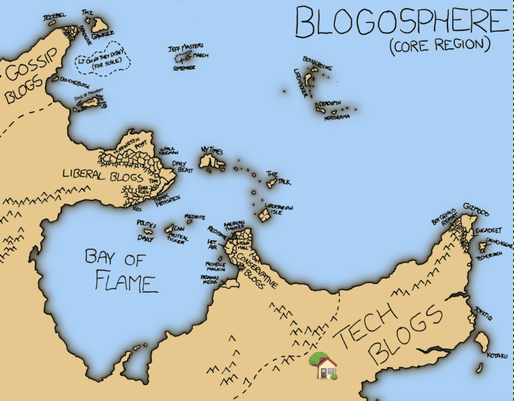 Blogosphere Map